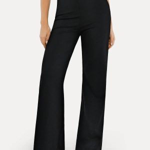 Shapewear Executive High Waisted Wide-Leg Ponte Pants